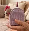 Chihuahua in a Carrier Bag Amigurumi Pattern step 3 - details and accessories