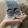 Modern sneakers Pattern step 1 - construction progress