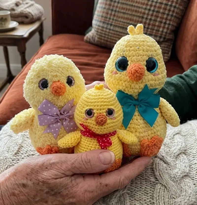 Complimentary Intermediate crochet pattern: Feather Locklear the Chick Amigurumi Pattern - Simple to follow guide