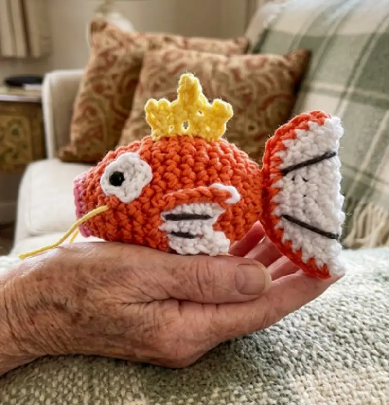 Quality crochet pattern: Magikarp Amigurumi Pattern - Intermediate level guide with complete instructions