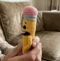Bobby The Pencil Amigurumi Pattern step 2 - assembly progress