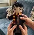 Harry Potter Amigurumi Pattern step 1 - construction progress