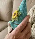 Crochet Gnome Amigurumi Pattern step 3 - details and accessories