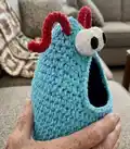 Yip Yips Amigurumi Pattern step 3 - details and accessories