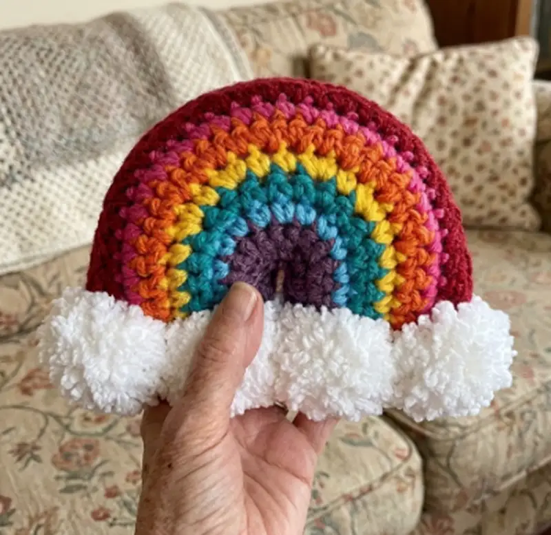 Complimentary Beginner Friendly crochet pattern: Brighten Your Day Crochet Rainbow Stuffie Amigurumi Pattern - Simple to follow guide