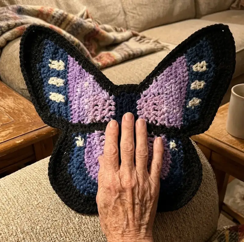 Quality crochet pattern: Butterfly Bag Crochet Pattern - Intermediate level guide with complete instructions
