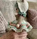 Aybuke Doll Amigurumi Pattern step 3 - details and accessories