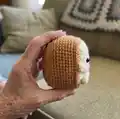 Loafie the Bread Loaf Amigurumi Pattern step 3 - details and accessories