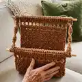 The Boho Book Nook Pattern step 4 - final assembly and finishing