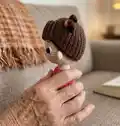 Doll Boo Amigurumi Pattern step 3 - details and accessories