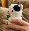 Milk Cow Amigurumi Pattern step 3 - details and accessories