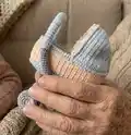 Doll in a Baby-Carriage Amigurumi Pattern step 2 - assembly progress