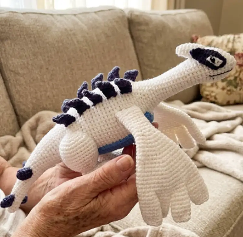 Quality crochet pattern: Lugia Plushie Amigurumi Pattern - Intermediate level guide with complete instructions