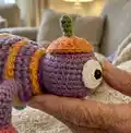 Spinderella The Spider Amigurumi Pattern step 3 - details and accessories