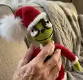 The Twelve Days of Christmas: Grinch Inspired Amigurumi Pattern step 4 - final assembly and finishing