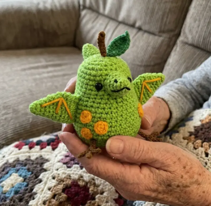Quality crochet pattern: Pearodactyl Amigurumi Pattern - Intermediate level guide with complete instructions