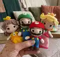Mario Bros & Co. Amigurumi Pattern step 1 - construction progress