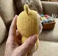 Mr. Buckwheat Amigurumi Pattern step 3 - details and accessories