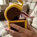 Mimic Amigurumi Pattern step 2 - assembly progress