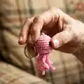 Jellyfish Keychains Amigurumi Pattern step 2 - assembly progress