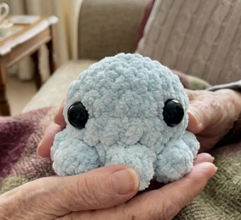 Quality crochet pattern: Mini Chubby Baby Octopus Amigurumi Pattern - Beginner Friendly level guide with complete instructions