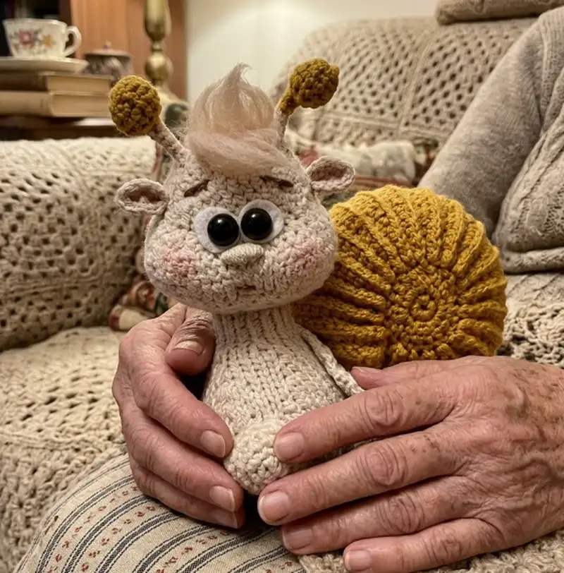 Quality crochet pattern: Snail Amigurumi Pattern - Intermediate level guide with complete instructions
