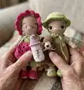 Sweet Handfuls Babys Day Out Set Amigurumi Pattern step 4 - final assembly and finishing