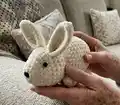 Rabbit Amigurumi Pattern step 4 - final assembly and finishing