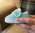 Velcro sneakers Pattern step 2 - assembly progress