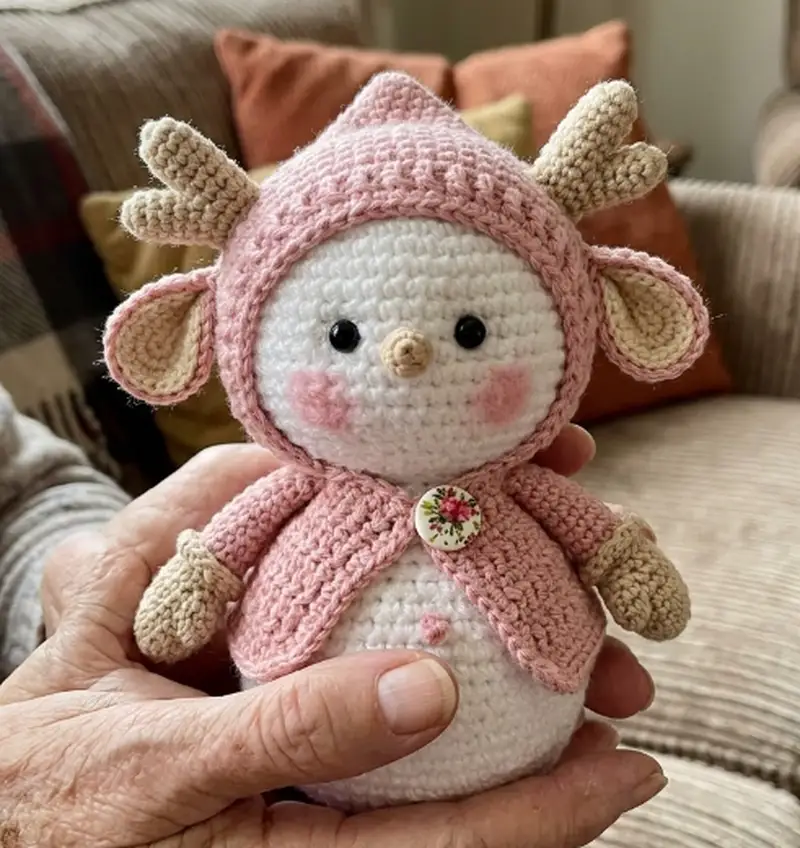 Complimentary Intermediate crochet pattern: Nieves Amigurumi Pattern - Simple to follow guide