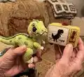 Tyrannosaurus Oliver Amigurumi Pattern step 1 - construction progress