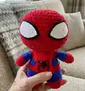 Spiderman Amigurumi Pattern step 4 - final assembly and finishing