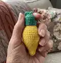The Festive Lights Amigurumi Pattern step 3 - details and accessories