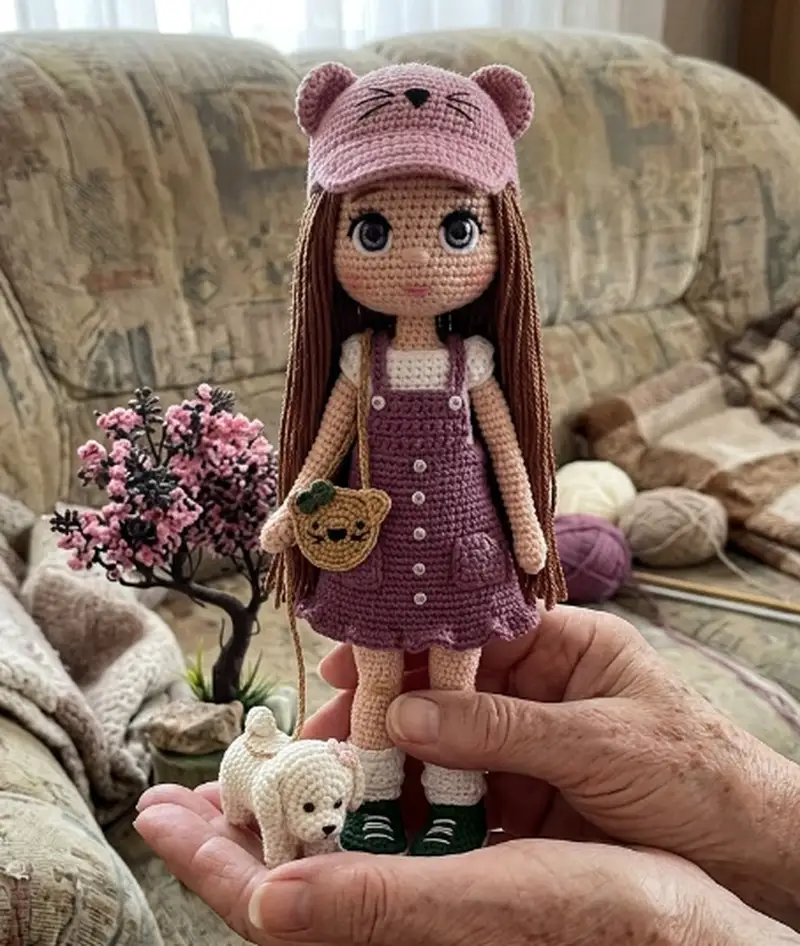 Quality crochet pattern: MIMOSA BABY Amigurumi Pattern - Intermediate level guide with complete instructions