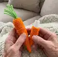 Carrot Lip Balm & Gift Holder Pattern step 4 - final assembly and finishing