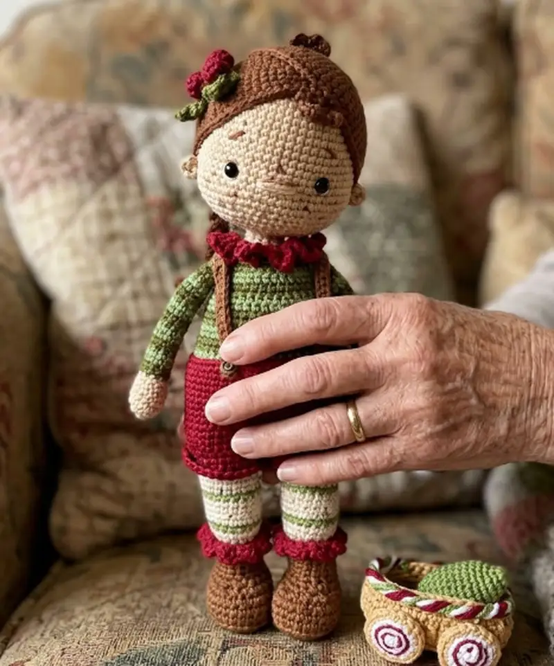 Complimentary Intermediate crochet pattern: Alice the Doll Amigurumi Pattern - Simple to follow guide