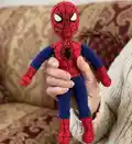 The Spiderman Amigurumi Pattern step 4 - final assembly and finishing