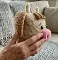 Pillow-bull Amigurumi Pattern step 3 - details and accessories