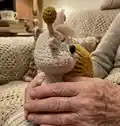 Snail Amigurumi Pattern step 2 - assembly progress
