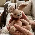 Bunny Crochet Pattern # 105 Amigurumi Pattern step 1 - construction progress
