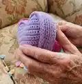 Conversation Candy Hearts Amigurumi Pattern step 2 - assembly progress