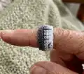 Crochet Landscape Rings Pattern step 3 - details and accessories