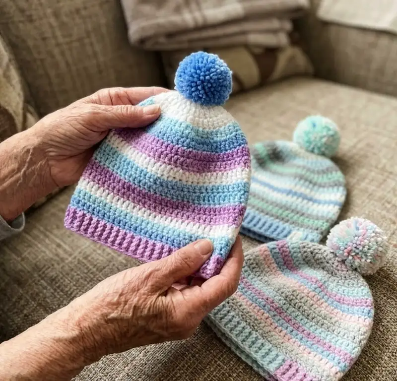 Complimentary Beginner Friendly crochet pattern: Bonnie Beanie Amigurumi Pattern - Simple to follow guide