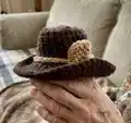 Cowboy Cat Hat Pattern step 3 - details and accessories