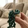 Succulent Potted Plant Pattern step 2 - assembly progress