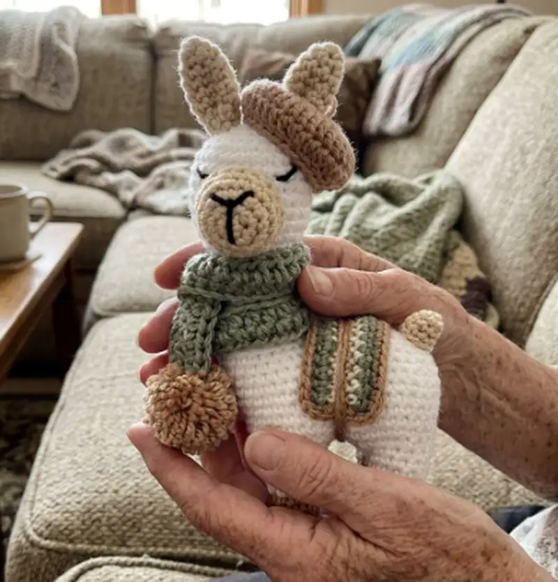 Complimentary Intermediate crochet pattern: Louisa Llama Amigurumi Pattern - Simple to follow guide