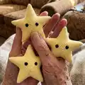 Sterling the Star Amigurumi Pattern step 1 - construction progress