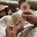 Elvina the Delicate Butterfly Amigurumi Pattern step 4 - final assembly and finishing