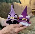 Halloween cats Amigurumi Pattern step 4 - final assembly and finishing