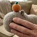 Capybara Amigurumi Pattern step 2 - assembly progress